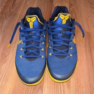 Nike Kobe 9 blue and yellow
